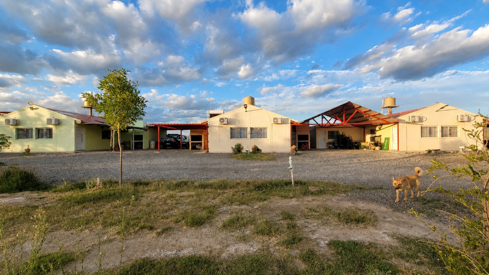 Exterior principal de Cabañas Andacollo en San José de Jáchal